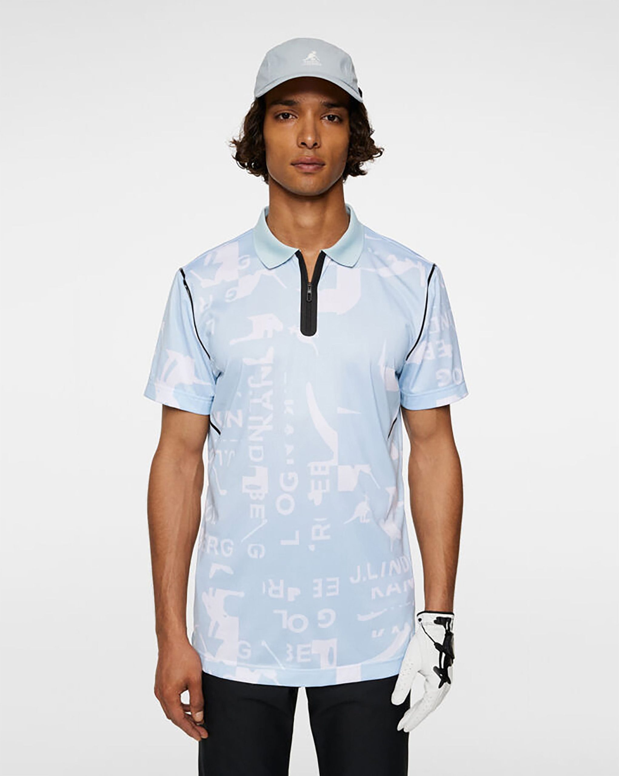 Kangol x J.Lindeberg Miro Print Polo