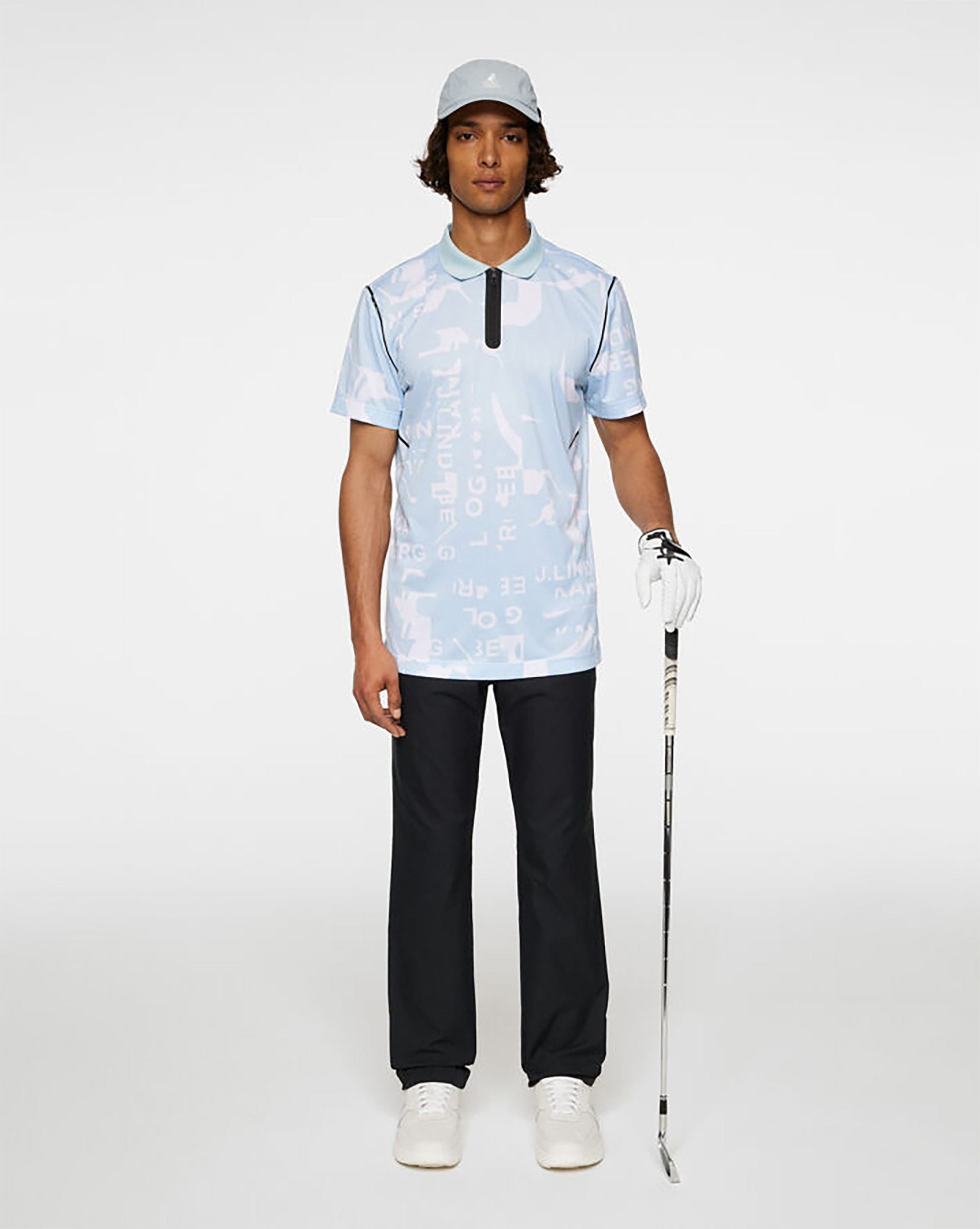 Kangol x J.Lindeberg Miro Print Polo - Image 3
