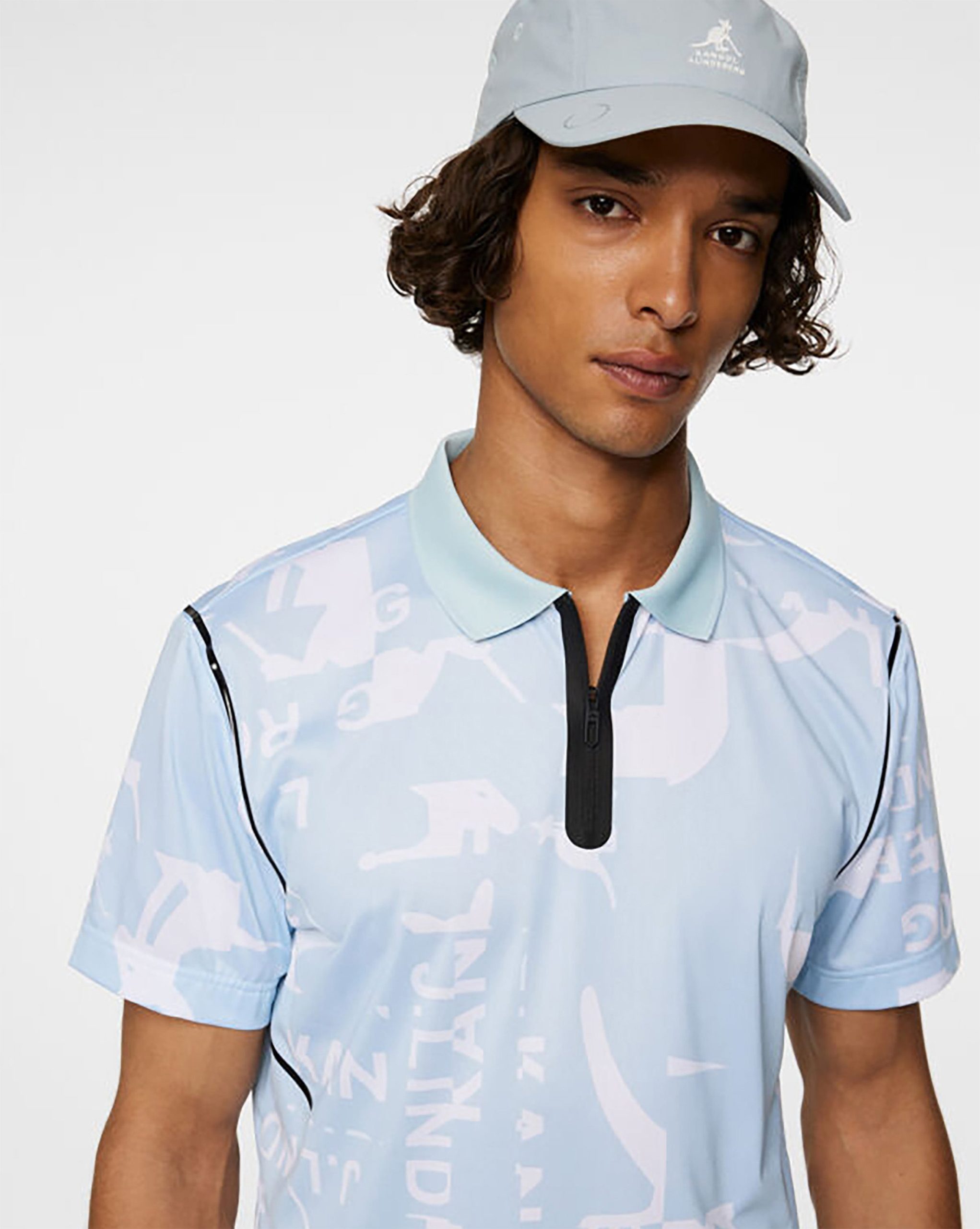 Kangol x J.Lindeberg Miro Print Polo - Image 4