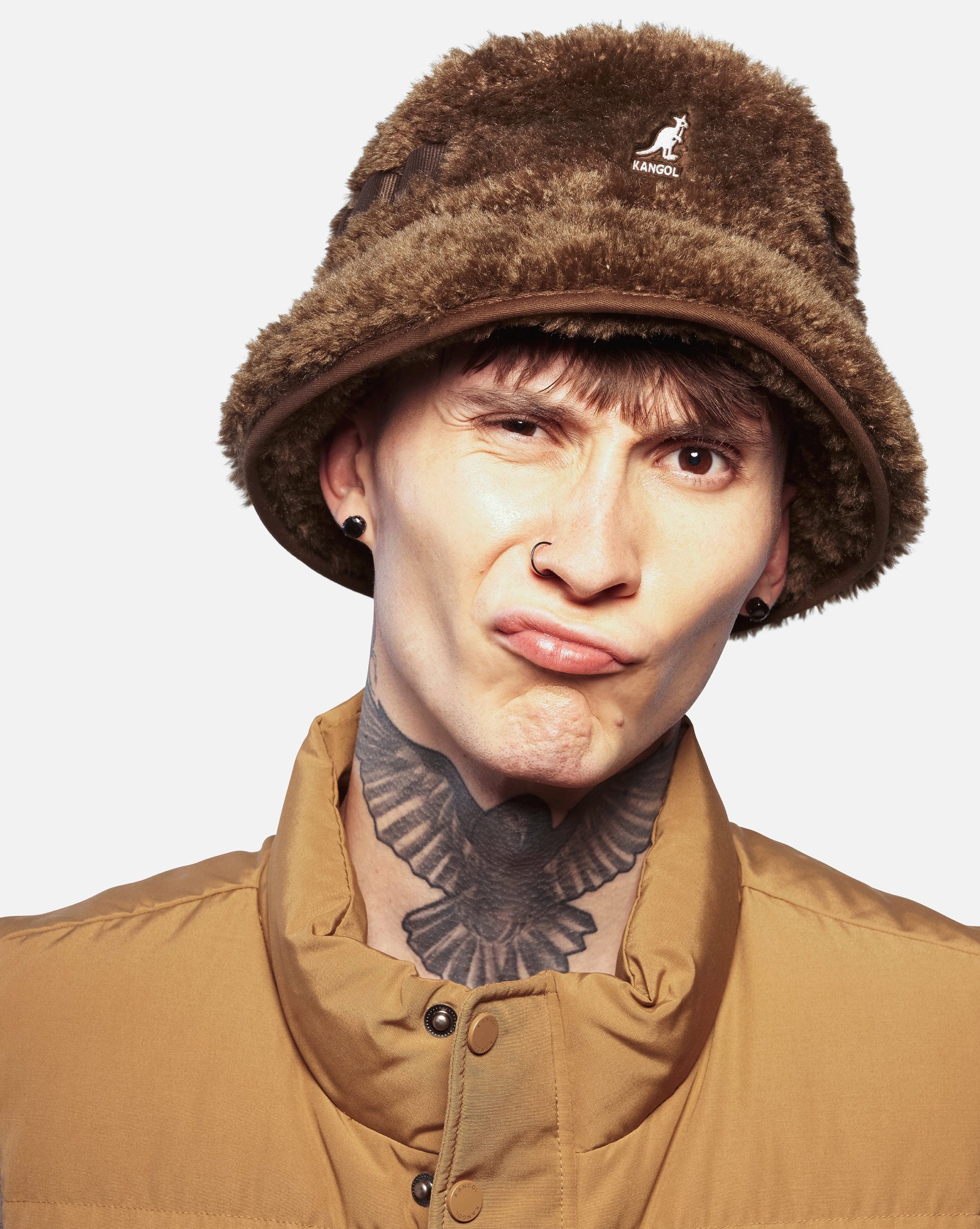 Faux Shearling Utility Bucket - Image 7