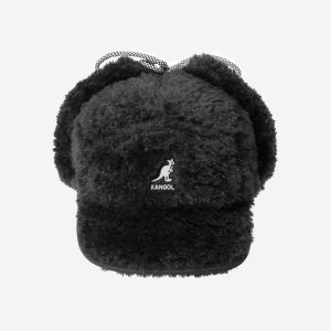 Faux Shearling Utility Flap Cap