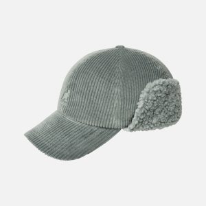 Cozy Cord Earflap Baseball